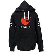 eXtatus mikina se sponzory černá XXL - Sweatshirt