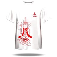 Atari Iconic Joystick 3D Blueprint T-Shirt - Large - T-Shirt