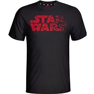 Star Wars Red Logo póló - S - Póló