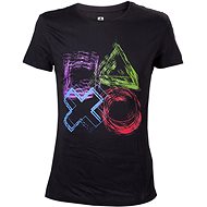 Playstation - Button motif L - T-Shirt
