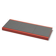 LEGO Shelf for displaying building sets, red - Shelf