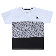 Harry Potter - tričko, bílo - černé XL - T-Shirt