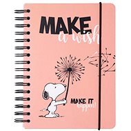 Snoopy: Make a Wish - notebook in ring binder - Journal