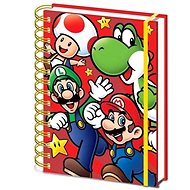 Nintendo Super Mario: Run - notebook in ring binder - Notepad