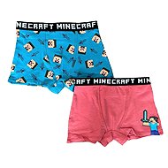 Duopack boxer shorts Minecraft 54579, 152 cm - Boxer Briefs