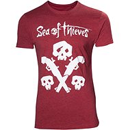 Sea Of Thieves - T-Shirt mit XXL Totenkopf und Pistole - T-Shirt