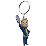 Fallout Vault Boy 3D - Keyring Charm - Keychain