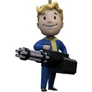 Fallout Vault Boy 3D - Big Gun - kulcstartó - Kulcstartó