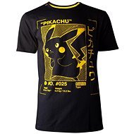 Pokémon Pikachu Profile - T-shirt L - T-Shirt