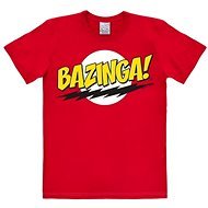 Bazinga Logo – tričko XXL - Tričko