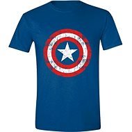 Captain America Cracked Shield – tričko XXL - Tričko