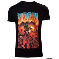 DOOM Classic Box Art - T-Shirt S - T-Shirt