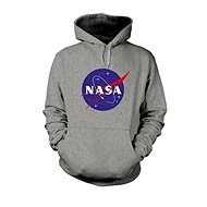NASA Logo Grey - Sweatshirt L - Sweatshirt