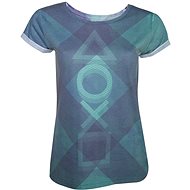 PlayStation Controller Buttons - Ladies T-Shirt L - T-Shirt