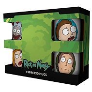 Rick And Morty - Characters - eszpresszó készlet 4db-os - Bögre
