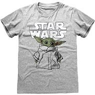 Star Wars Mandalorian - The Child Sketch - T-Shirt, L - T-Shirt