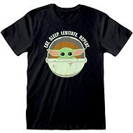 Star Wars Mandalorian - Eat Sleep Levitate - T-Shirt, L - T-Shirt