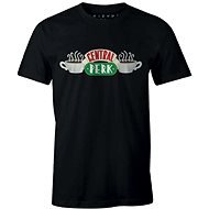 Friends - Central Perk - T-Shirt, Black, L - T-Shirt