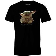 Star Wars Mandalorian: Baby Yoda, tričko S - Tričko