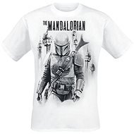 Star Wars: Mandalorian VS Stormtroopers tričko M - Tričko