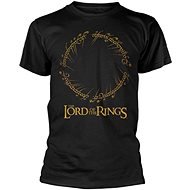 Lord of the Rings - Ring Inscription - póló, L-es - Póló