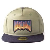 DOOM - Retro Logo - Kappe - Basecap