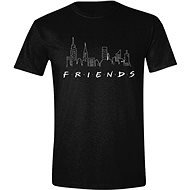 Friends - Logo and Skyline - póló, L - Póló