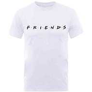 Friends - Logo - T - Shirt weiß S - T-Shirt