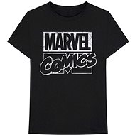 Marvel Comics - Logo - T-Shirt, Black, XXL - T-Shirt