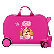 Tlapková patrola - travel bounce suitcase 45 cm, Playful fuchsia - Suitcase