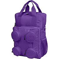 LEGO Signature Brick 2 × 2 Backpack - Dark Purple - Backpack