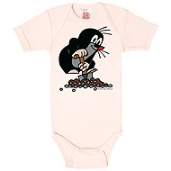 Little Mole: Gardener - Baby Bodysuit in Antique Pink (50-56cm) - Bodysuit for Babies