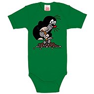 The Little Mole: Gardener - Baby Bodysuit Green (62-68cm) - Bodysuit for Babies