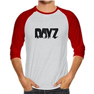 DayZ Long Sleeve Gray/Red - tričko S - T-Shirt