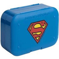 DC Comics Superman Pillbox 12, blue - Pill Dispenser