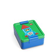 LEGO Storage Rocket snack box - blue/green - Lunch Box
