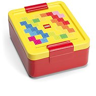 LEGO Storage Brick snack box - red/yellow - Lunch Box