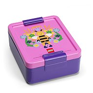 LEGO Storage Bee snack box - purple - Lunch Box