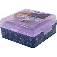 STOR Frozen: Trust the Journey – square multi-compartment snack box - Lunch Box