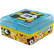 STOR Mickey Mouse - čtvercový multi box na svačinu - Lunch Box