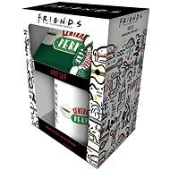 Friends - Central Perk - Becher, Schlüsselanhänger, Untersetzer - Geschenkset