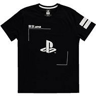 PlayStation - Fekete-fehér logó - Póló M - Póló