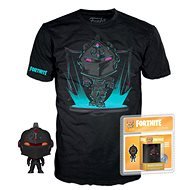 Fortnite - Black Knight -  T-shirt, M with Figurine - T-Shirt