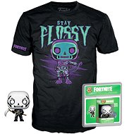 Fortnite - Skull Trooper - T-shirt with Figurine, M - T-Shirt