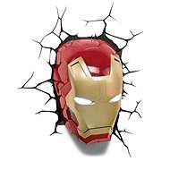 Iron Man – Head – lampa dekoratívna na stenu - Lampa na stenu