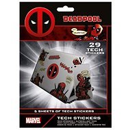 Marvel – Deadpool Merc With A Mouth – samolepky na elektroniku (35 ks) - Samolepka