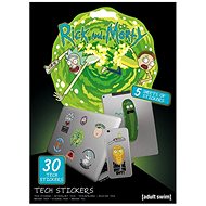 Rick and Morty - Adventures - stickers for electronics (30pcs) - Self-Adhesive Sticker
