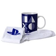 PlayStation-Symbole - Tasse + Socken - Geschenkset