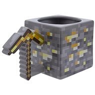 Minecraft – Gold Pickaxe – 3D hrnček - Hrnček