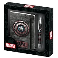 Captain America - notepad + pen - Gift Set